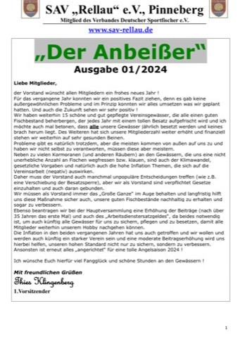 "Der Anbeier 01/2024"
