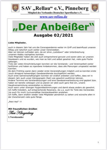 "Der Anbeier" 02/2021