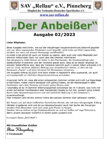"Der Anbeier 02/2023"
